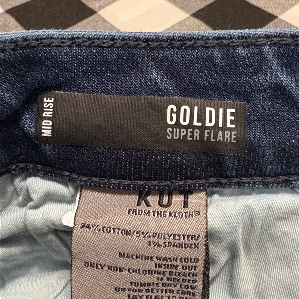 Kut from the Kloth Light Blue Wide-Leg Jeans - Picture 7 of 14